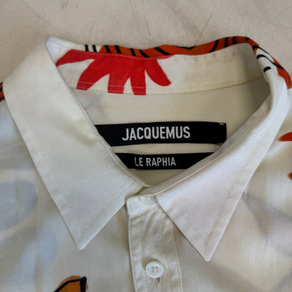 Jacquemus Le Raphia Button Up Shirt