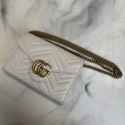 Gucci Marmount Super Mini Bag Cream