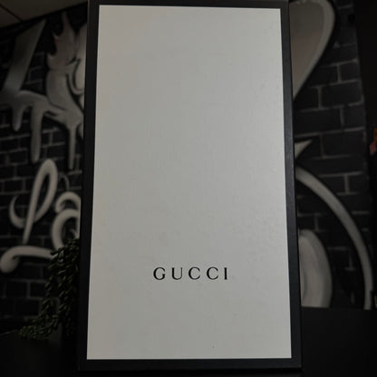 Gucci Horsebit Monogram Velvet Brown Loafers