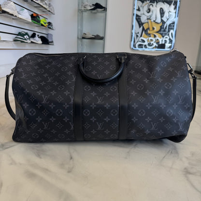 Louis Vuitton Keepall 55 Monogram Eclipse
