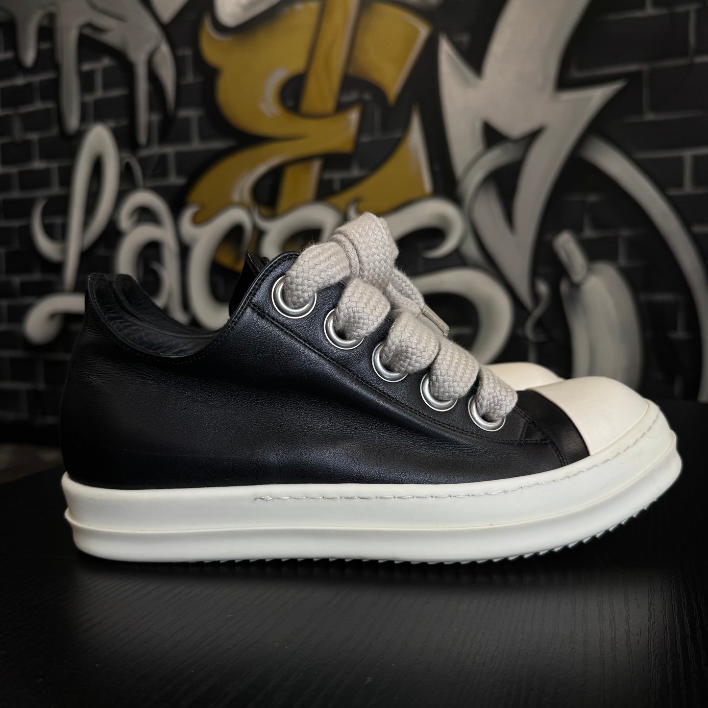 Rick Owens Ramones Low Jumbo Laces