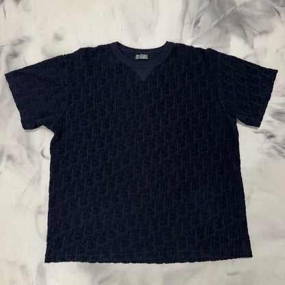 Dior Towel Tee Dark Navy