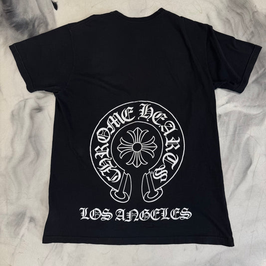 Chrome Hearts Los Angeles Exclusive Horseshoe Tee Black