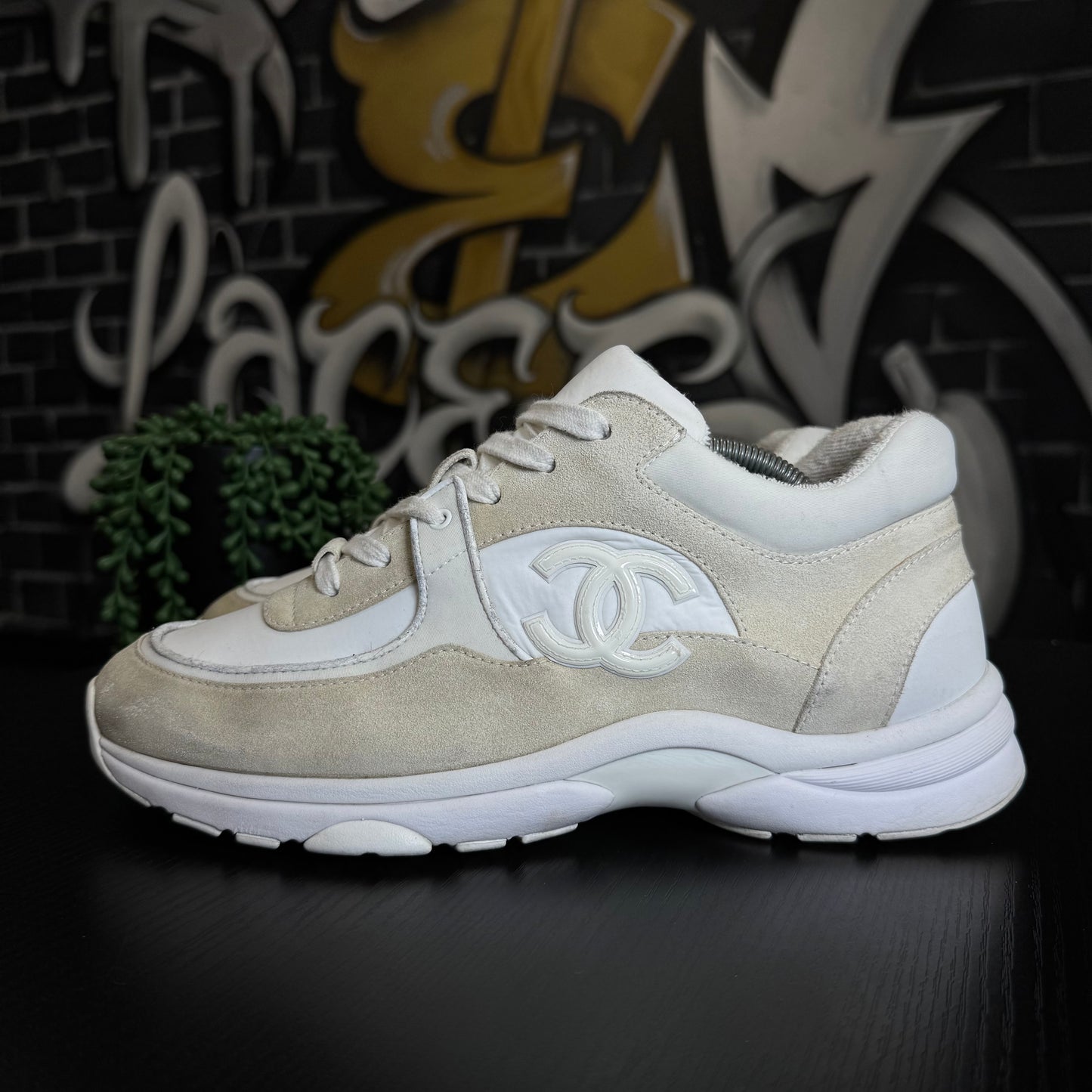 Chanel Trainer White Cream