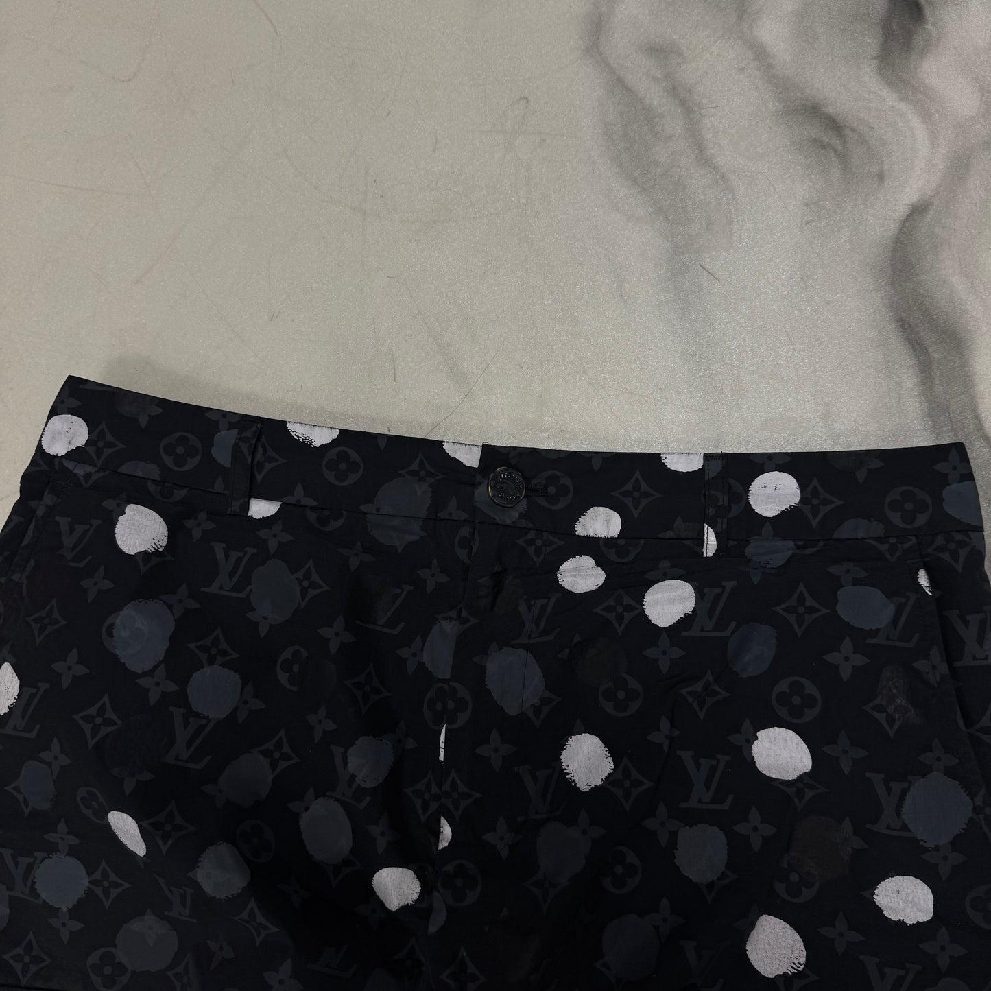 Louis Vuitton X Yayoi Kusama Polka Dots Cargo Pants Black