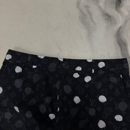 Louis Vuitton X Yayoi Kusama Polka Dots Cargo Pants Black