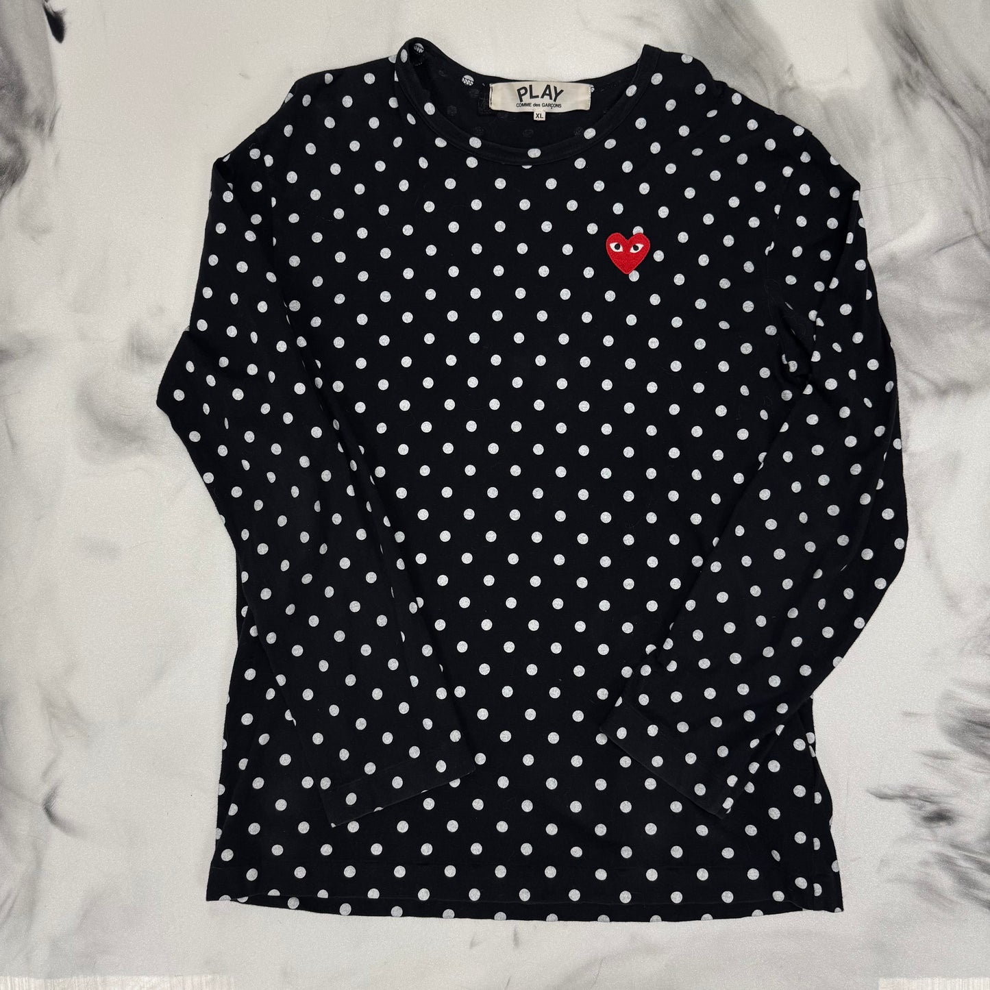 Comme Des Garçons Polka Dot Longsleeve
