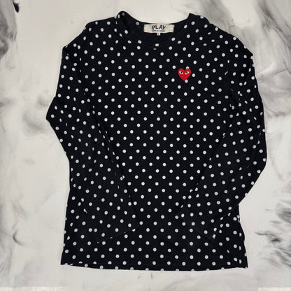 Comme Des Garçons Polka Dot Longsleeve