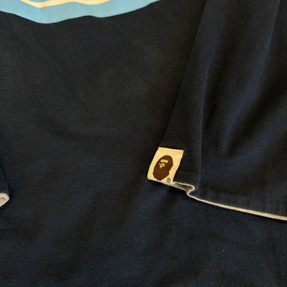 Bape Reversible L/S Navy/Grey