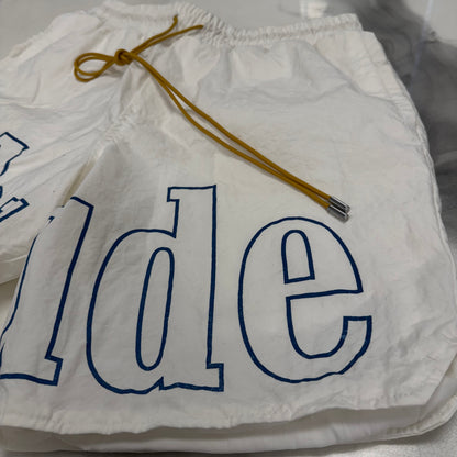 Rhude Short White Eggshell/Blue