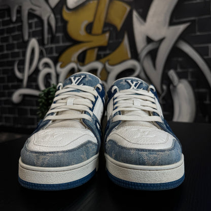 Louis Vuitton Trainer Denim Blue