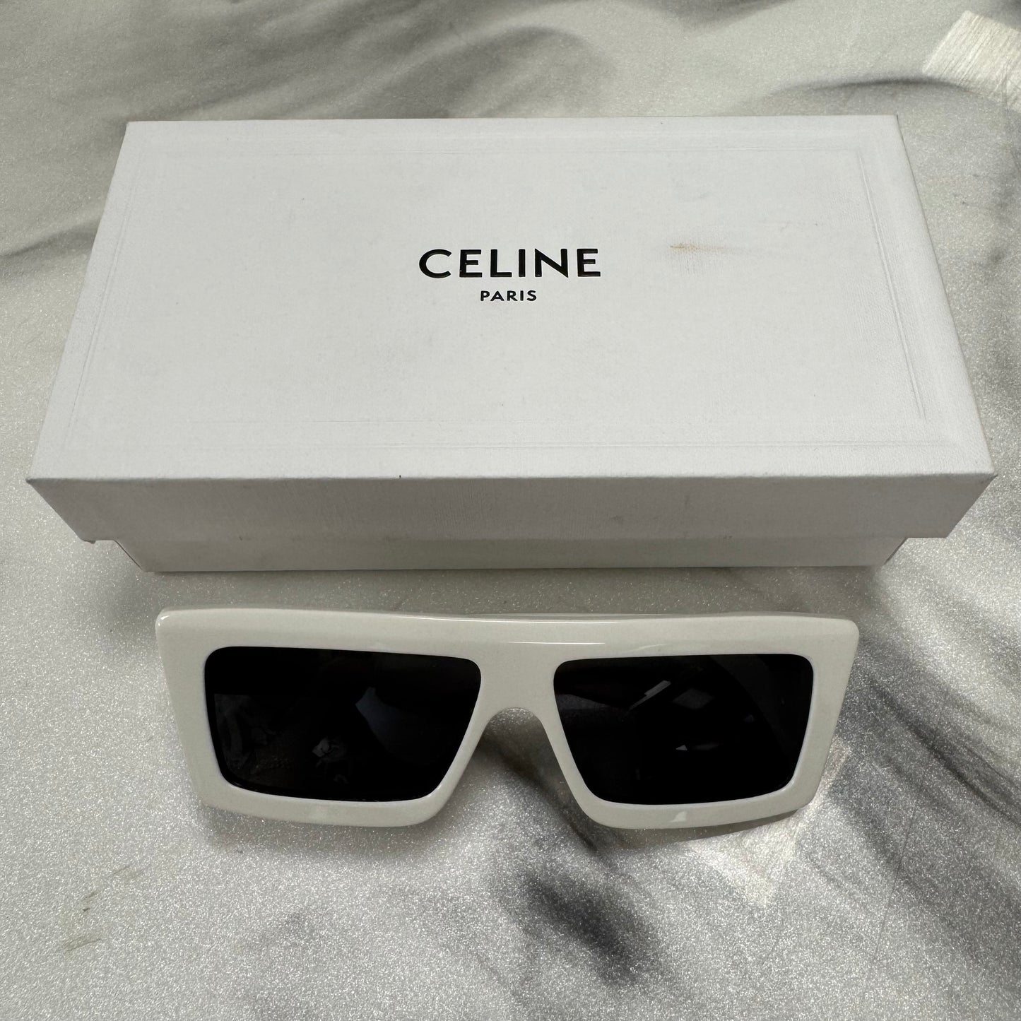 Celine Sunglasses White