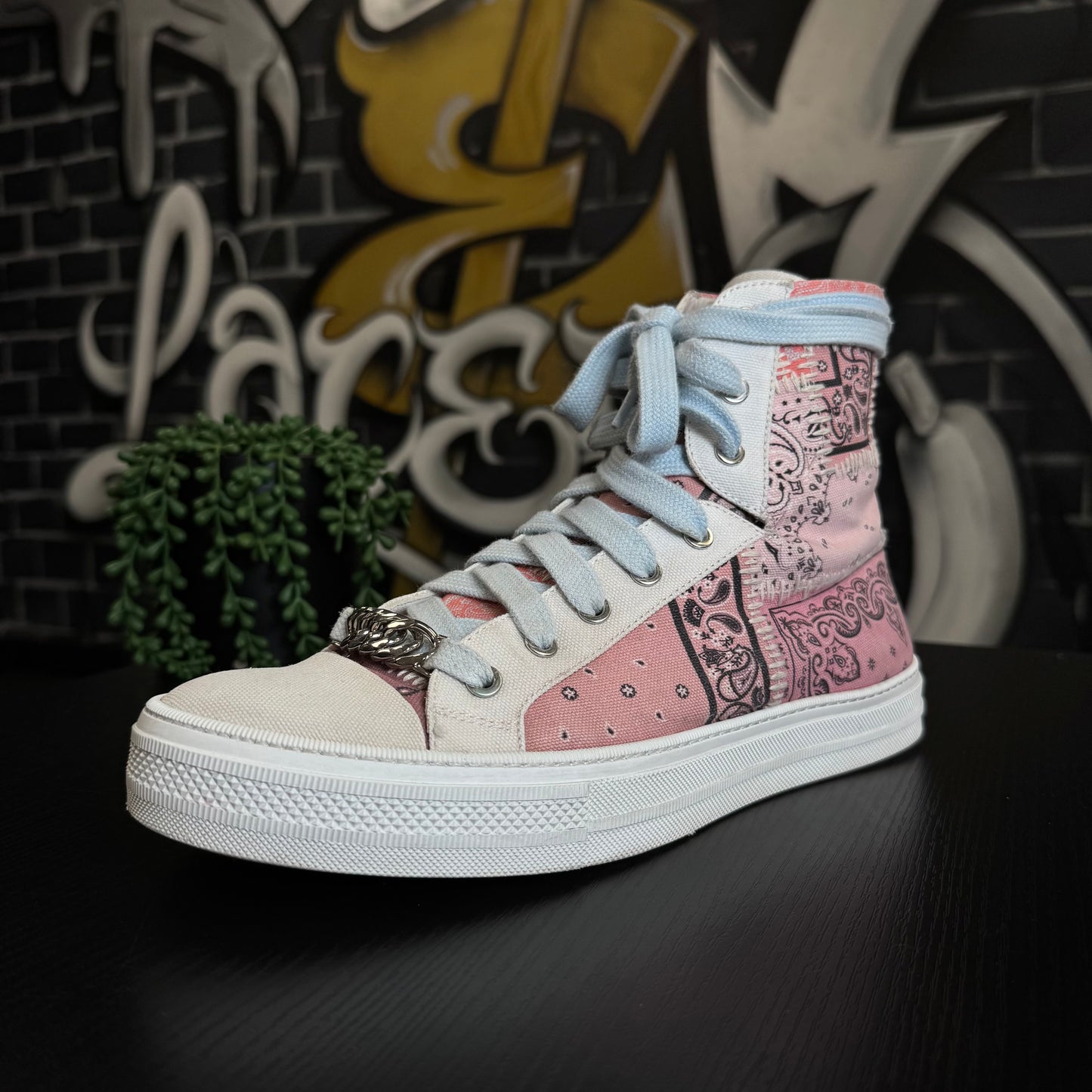 Amiri Bandana Patchwork Hi Sunset