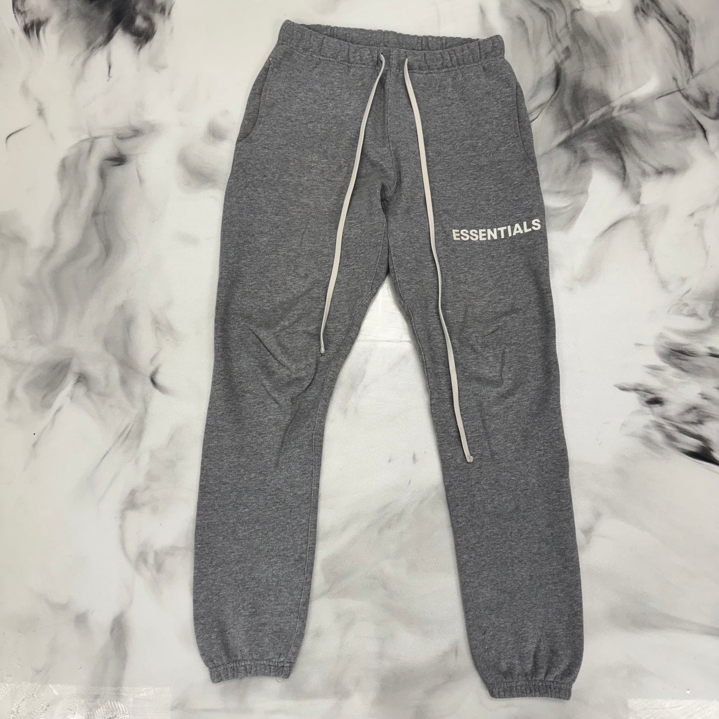 Essentials Grey Graphic Sweatpants