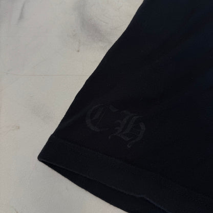 Chrome Hearts Neck Logo Tee Black