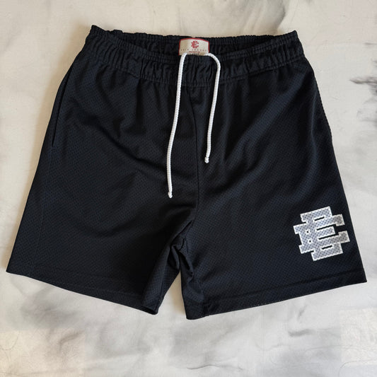 Eric Emanuel Black Mesh Shorts