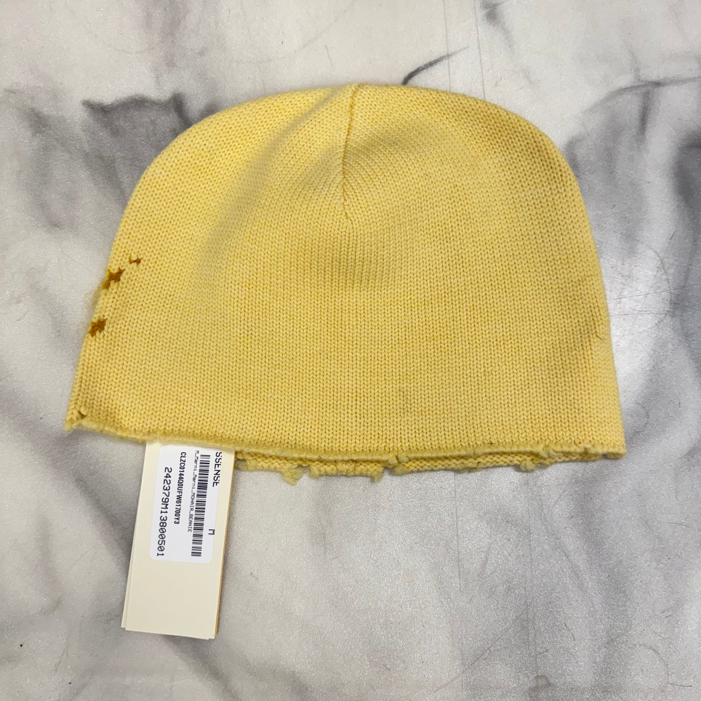 Marni Mohair Beanie Yellow