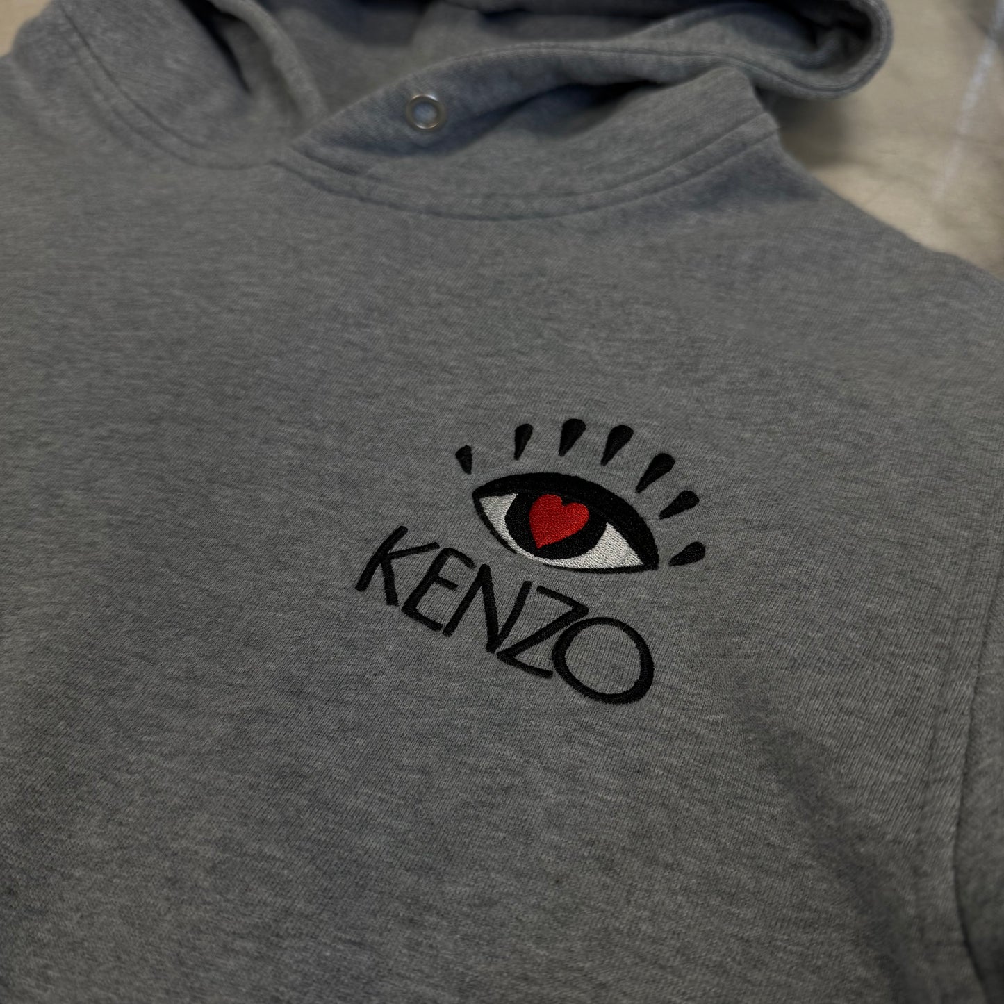 Kenzo Eye Hoodie Grey