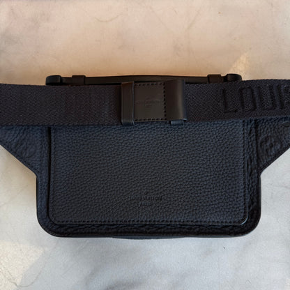 Louis Vuitton Embossed Belt Bag Black