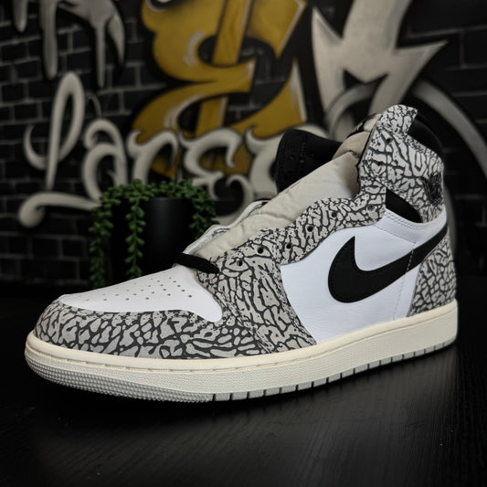 Jordan 1 High White Cement
