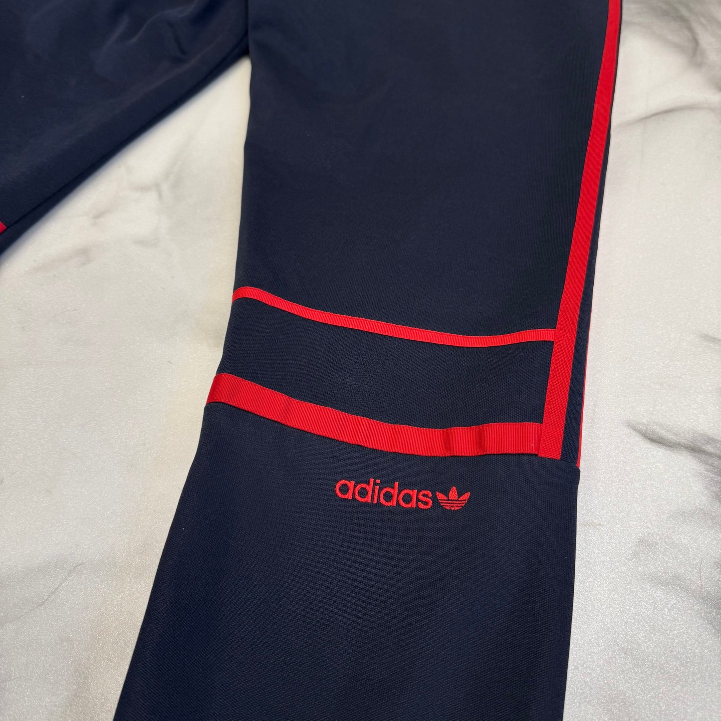 Adidas 3 Stripes Pants Navy/Red