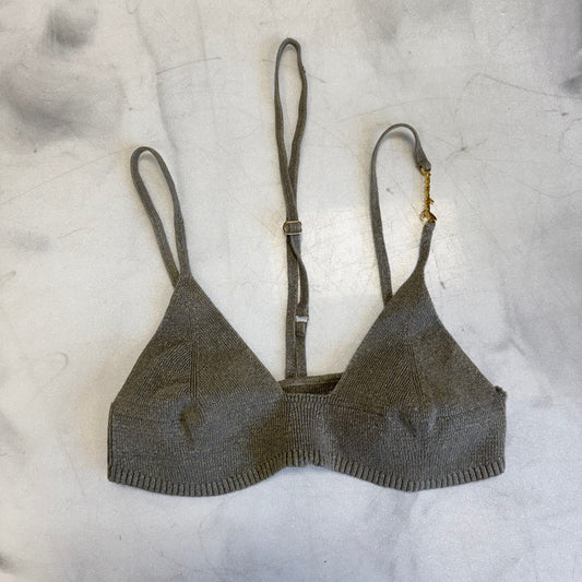 Jacquemus Le Bandeau Sierra Bralette Khaki