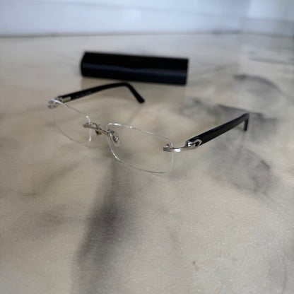 Cartier C Decor Acetate Black Glasses