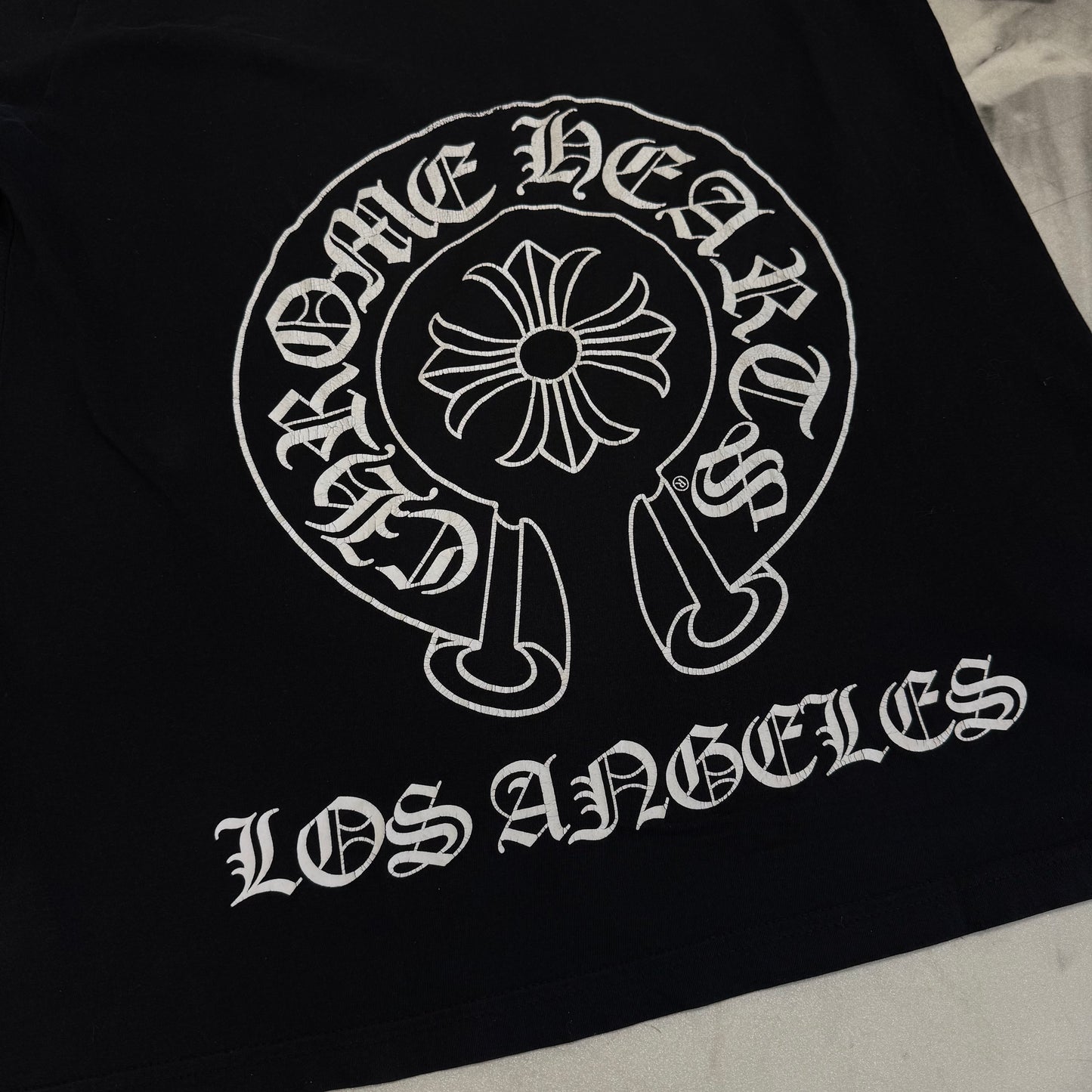 Chrome Hearts Los Angeles Exclusive Horseshoe Tee Black