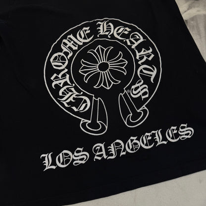 Chrome Hearts Los Angeles Exclusive Horseshoe Tee Black
