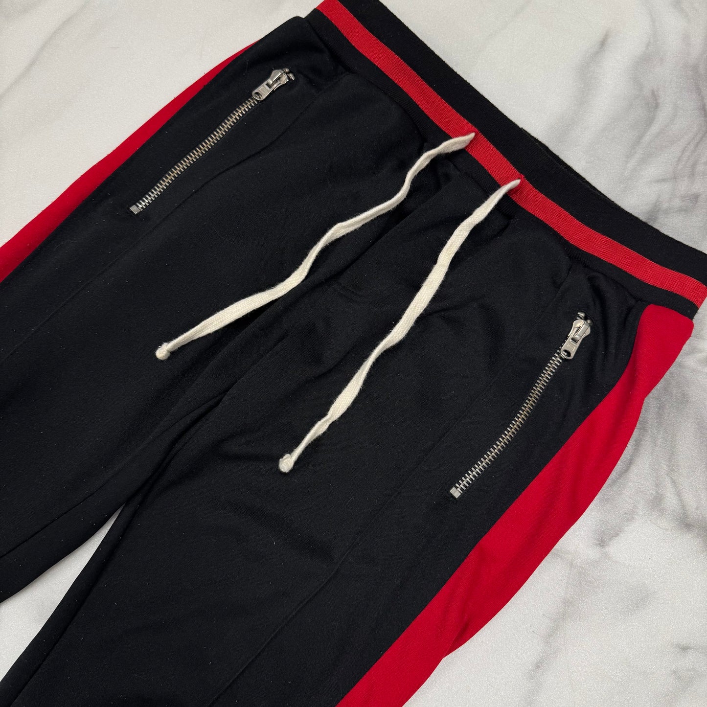 MNML Track Pants Red Stripe