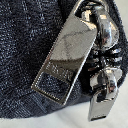 Dior Shoulder Pouch Oblique Black