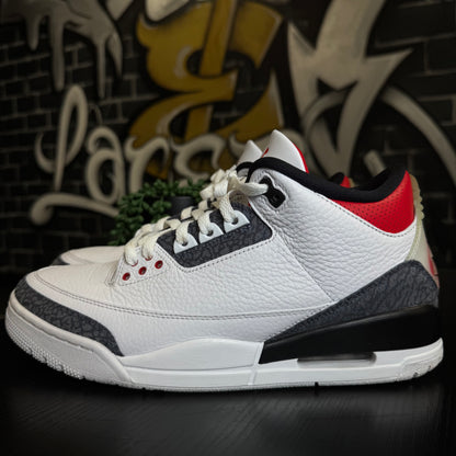 Jordan 3 SE Fire Red Denim