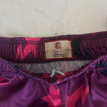 Eric Emanuel Bape Shorts Purple