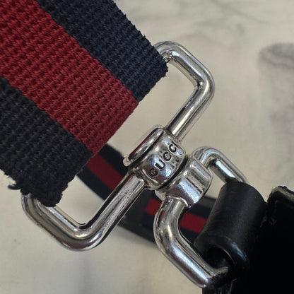 Gucci GG Supreme Messenger Bag Black