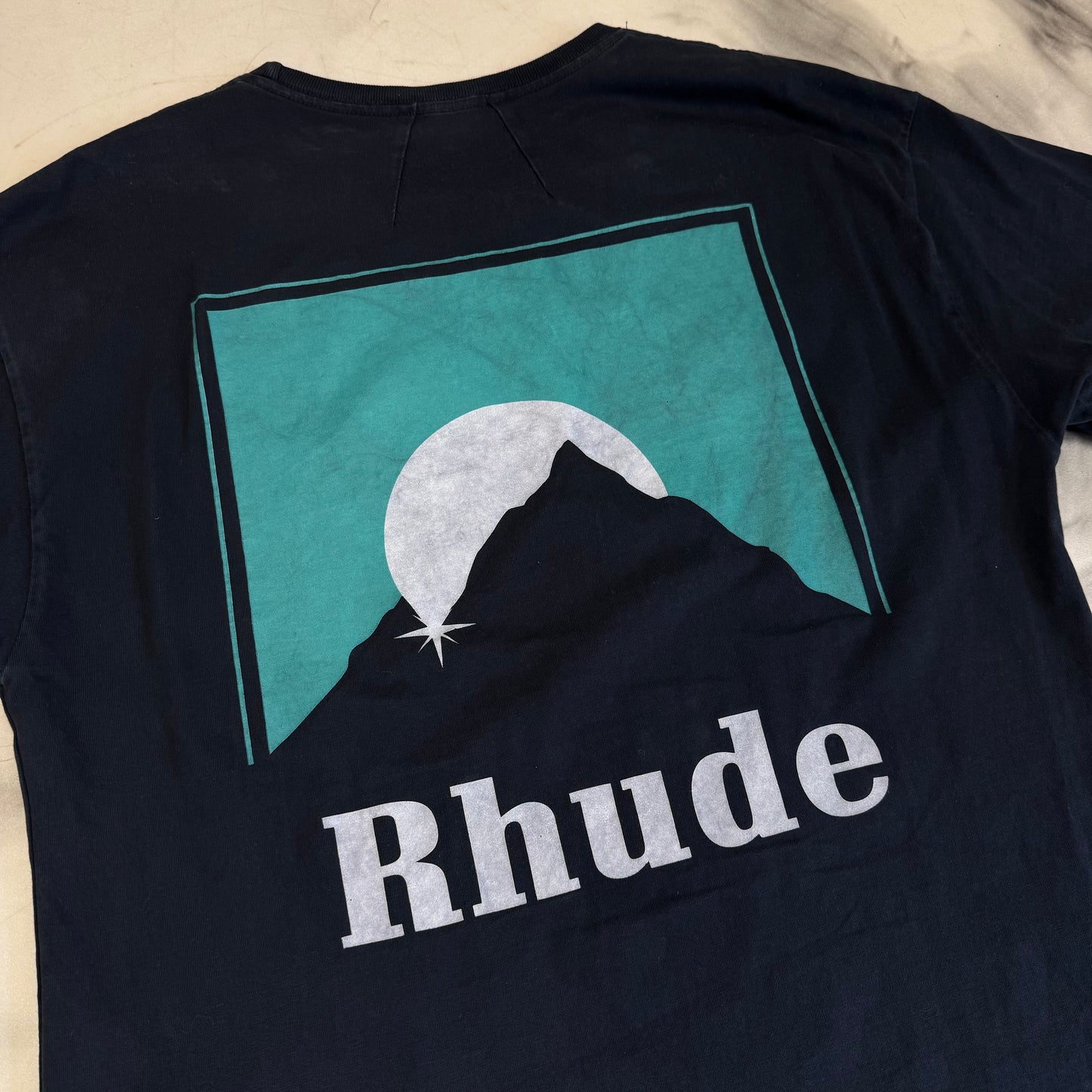 Rhude Mountain Tee Navy