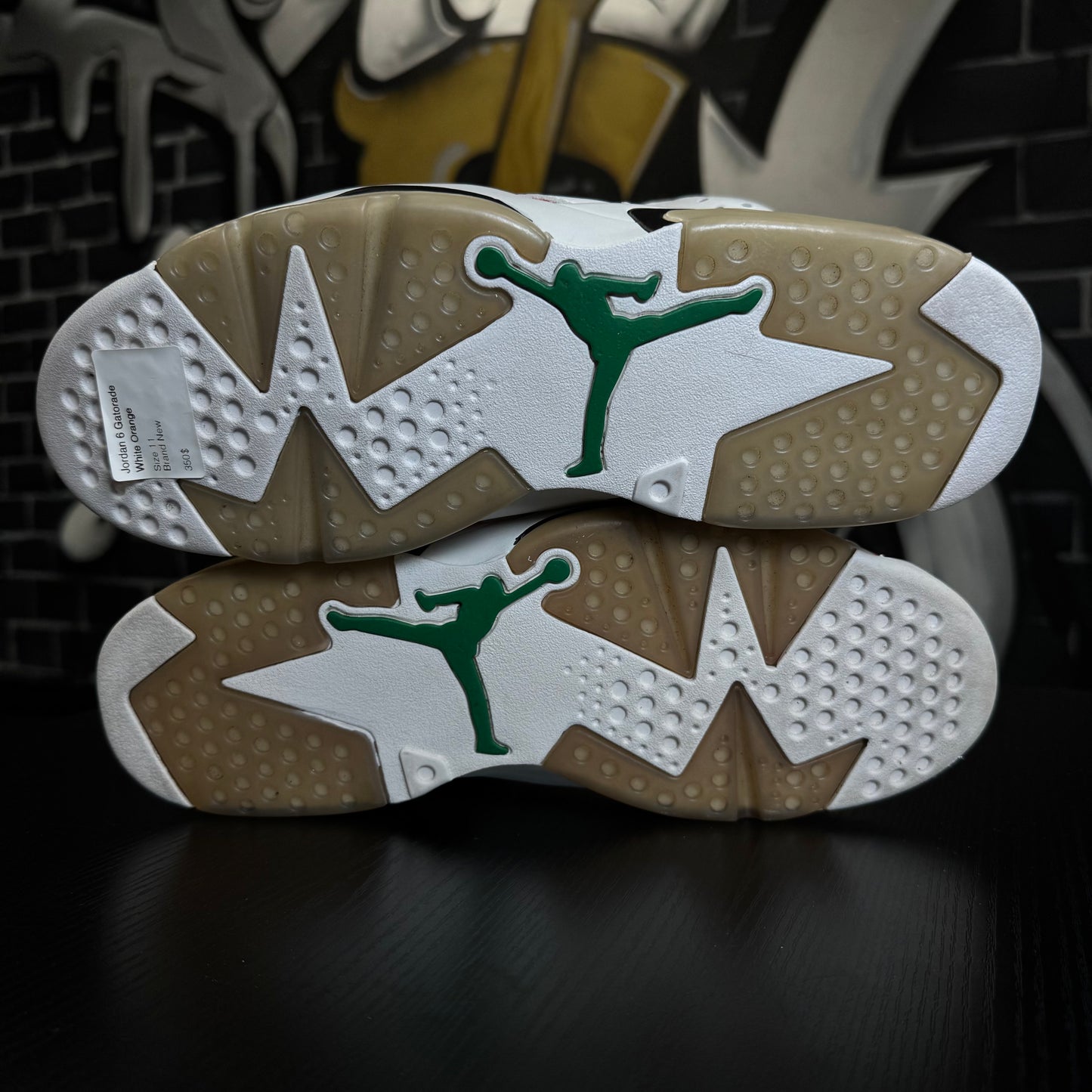 Jordan 6 Gatorade White Orange