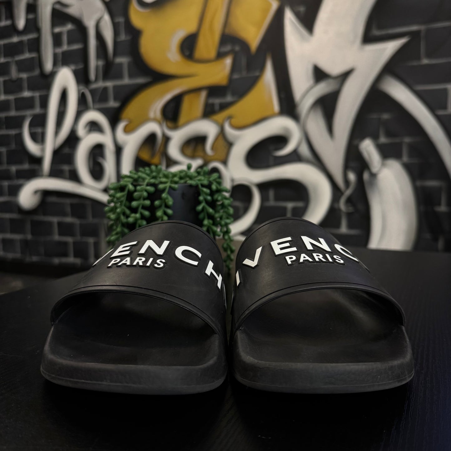Givenchy Pool Slides Black