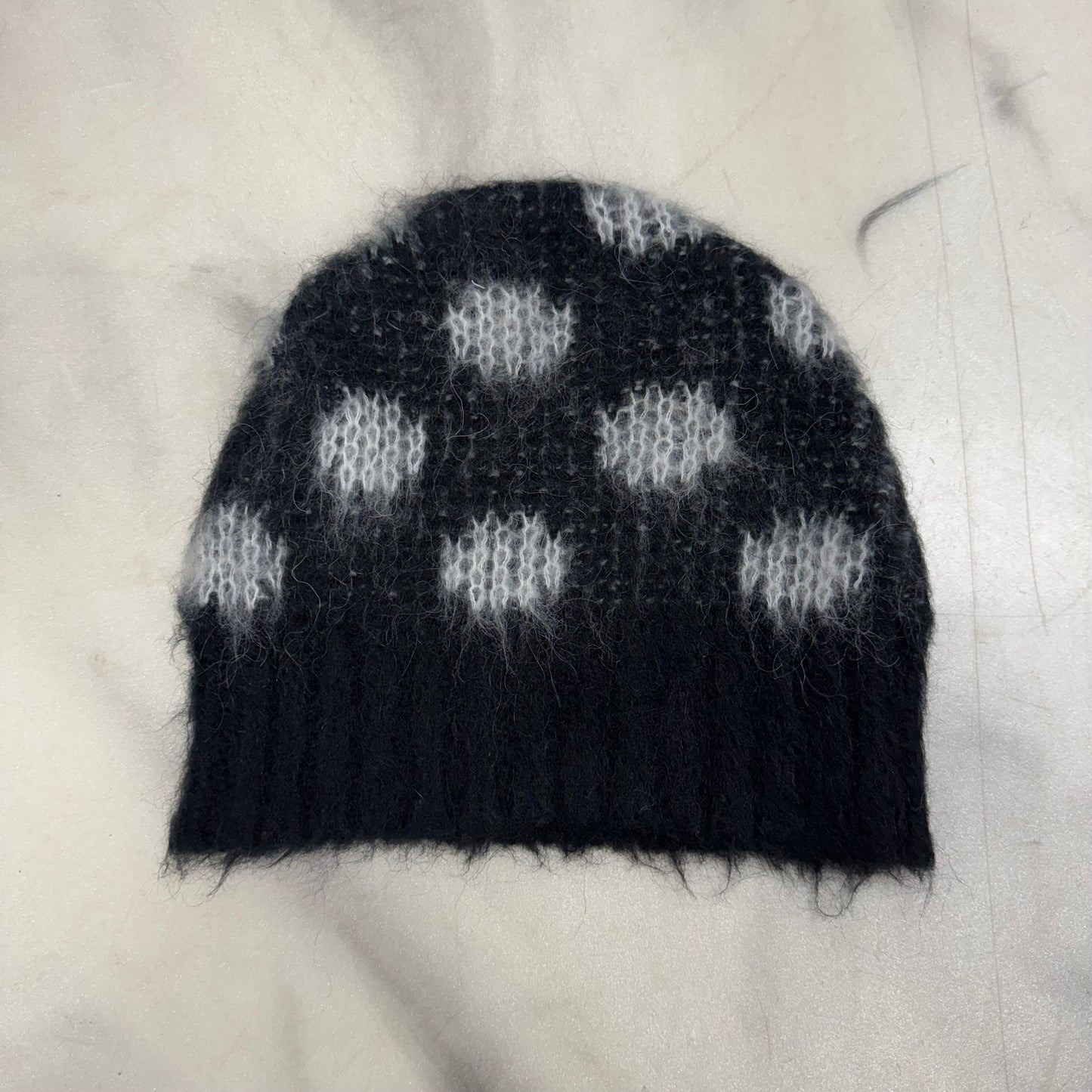 Marni Polka Dot Beanie Black/White
