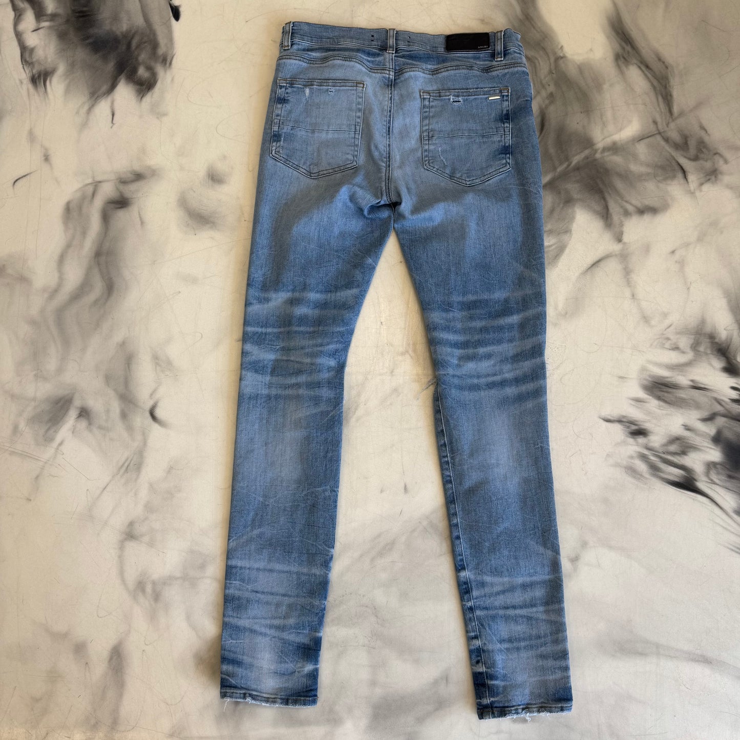 Amiri Distressed Jeans Indigo