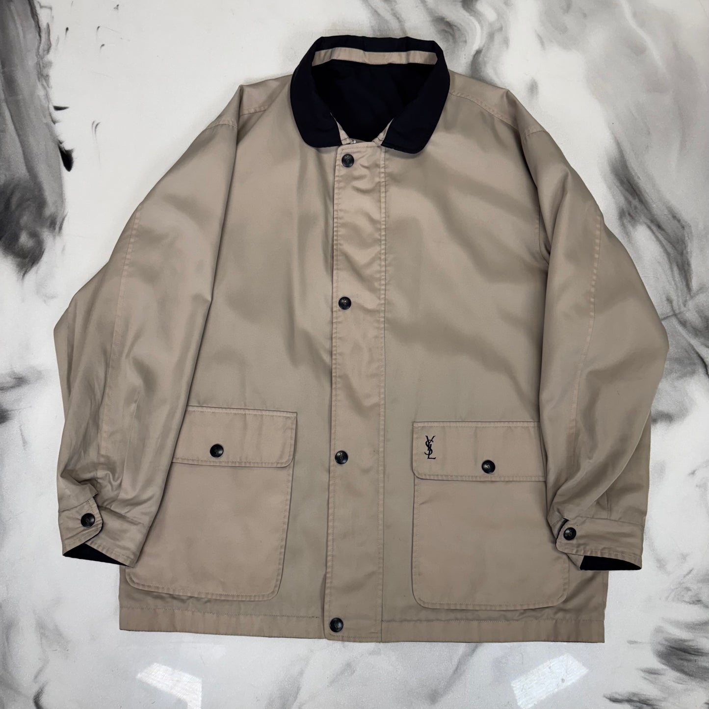 Yves Saint Laurent Reversible Windbreaker