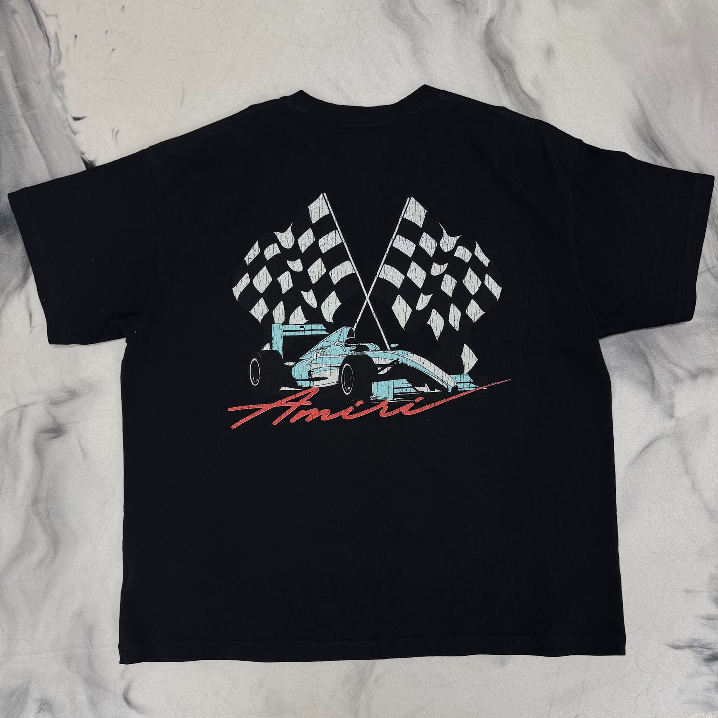 Amiri Formula 1 Tee Black