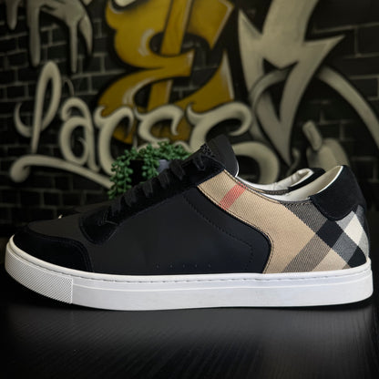 Burberry Checked Low-Top Sneakers