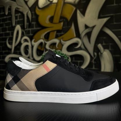 Burberry Checked Low-Top Sneakers