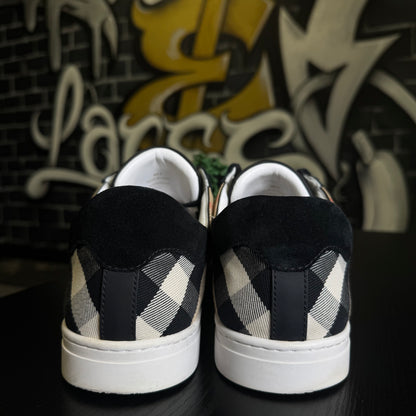 Burberry Checked Low-Top Sneakers
