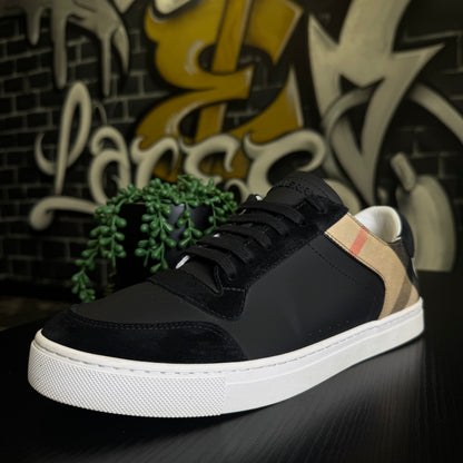 Burberry Checked Low-Top Sneakers